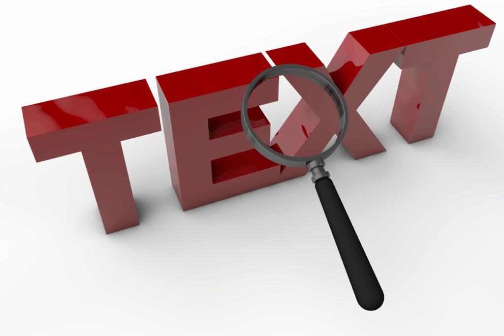 anchor text