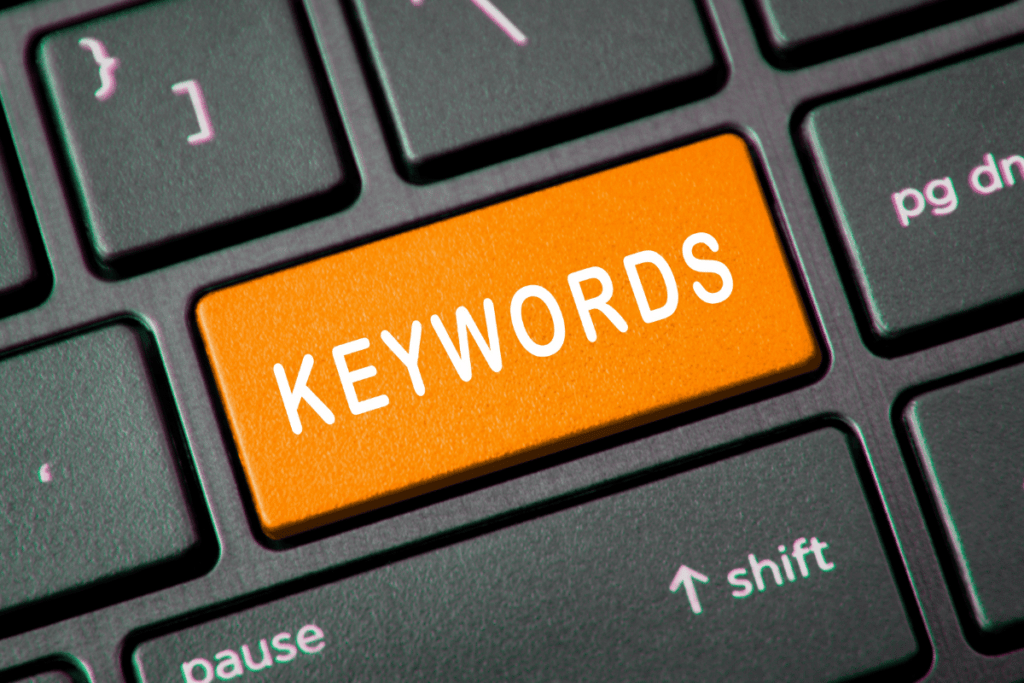 densidad de las palabras clave keywords